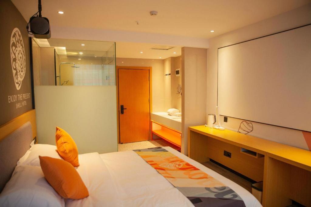Shell Hotel Shanxi Xinzhou Wuning County Fengwu Square Ningwu エクステリア 写真